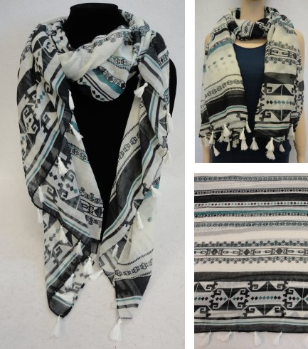 Fashion SCARF [Aztec Design]